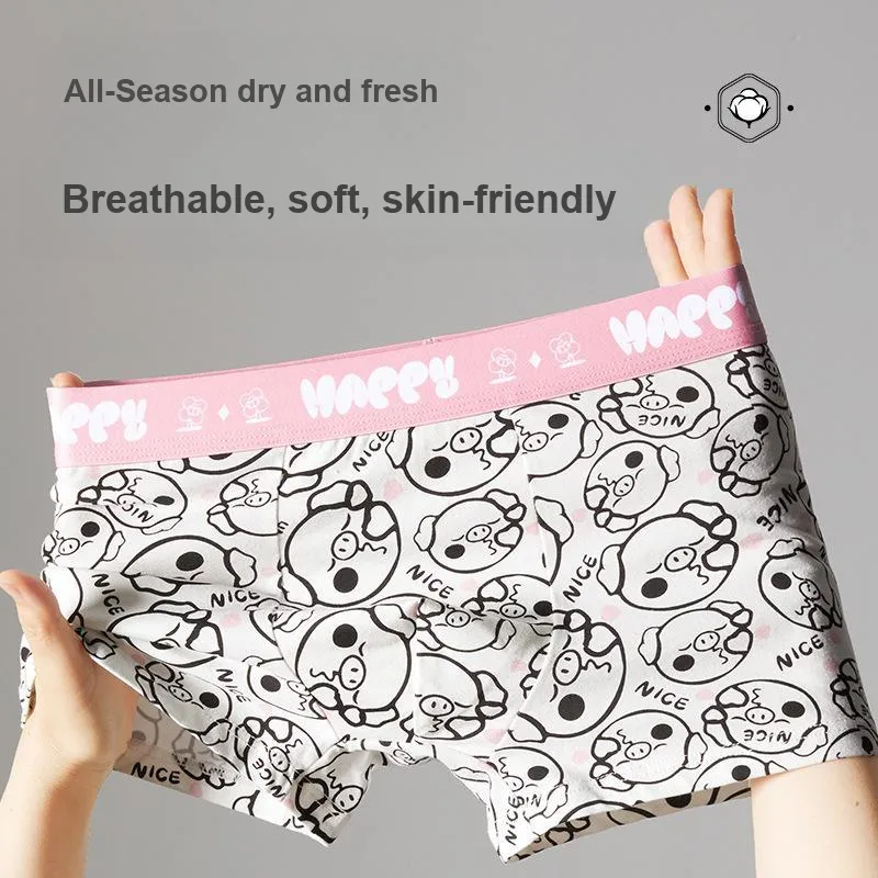 Qiao Ni Tong Underpants Men's 3 Pack-2
