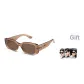 MS3122A62 Non-Polarized-Lightly Transparent Tea Brown Frame