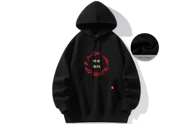 ZMOH Fleece Lined Hoodie Unisex-7