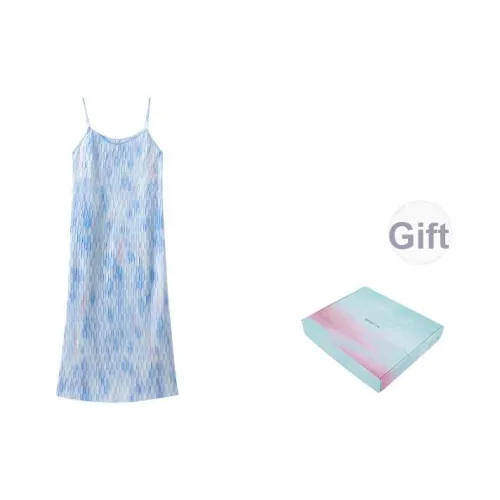 Inman Slip Платье Женское Gift Box Set Дофаминовая одежда Синий