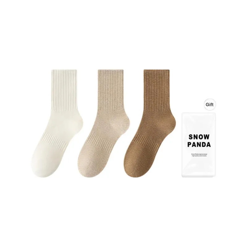 XXLLG Mid Calf Socks Men's Shopping Bag 3 Pack-5