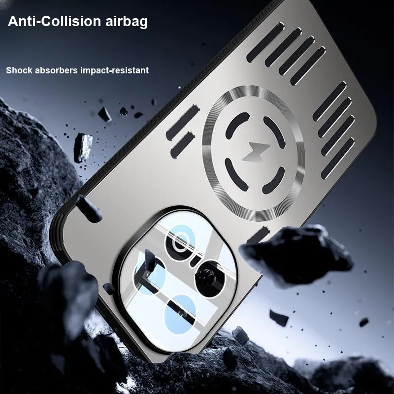 Yoobao Metal Impact Resistant, Heat Dissipation Phone Cases Iqoo12/iqoo12pro/13/neo10/neo10pro Business Formal-19