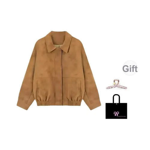 Aimilian Коричневый Женский Куртки