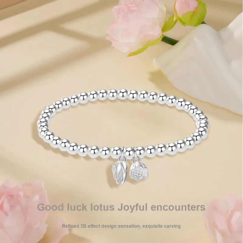 NUSQ Sterling Silver Bracelets Women's-9