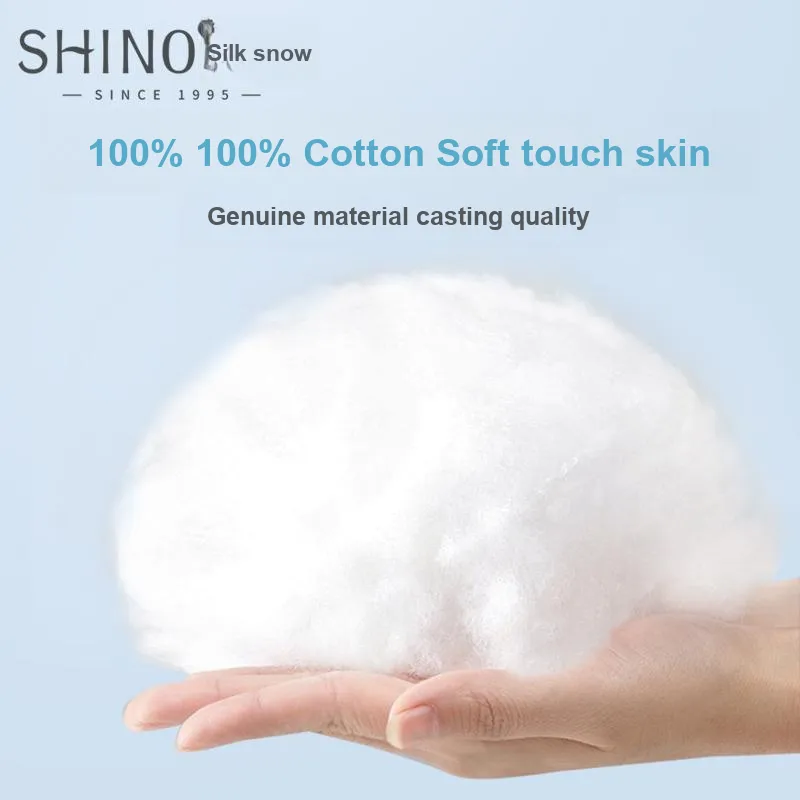 SHINO Silk-N Dual-Effect Makeup Mesh Pure Cotton Makeup Remover Cotton Pads 100 Tablets/box-5