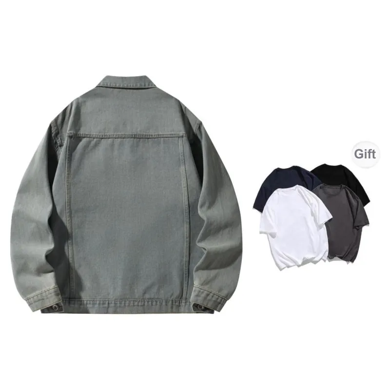 Cost Per Kilo Denim Jacket Unisex-14