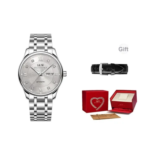 I W CARNIVAL HWGUOJI Автоматический механический механизм нержавеющая сталь ремешок мужские часы многоцветный циферблат часов