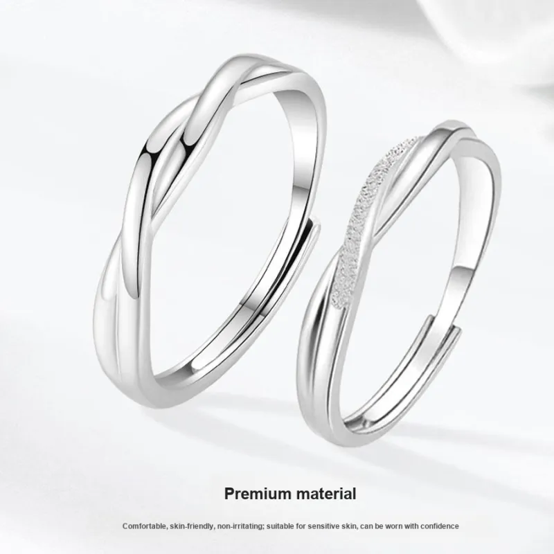 Master Kim Sterling Silver Rings Unisex Birthday Anniversary Present Box-3
