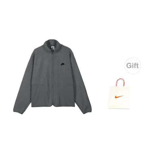 Nike Jackets Men Iron Grey Blazer+Gift Bag