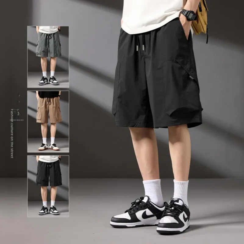 WOOD SOON Cargo Shorts Unisex-8
