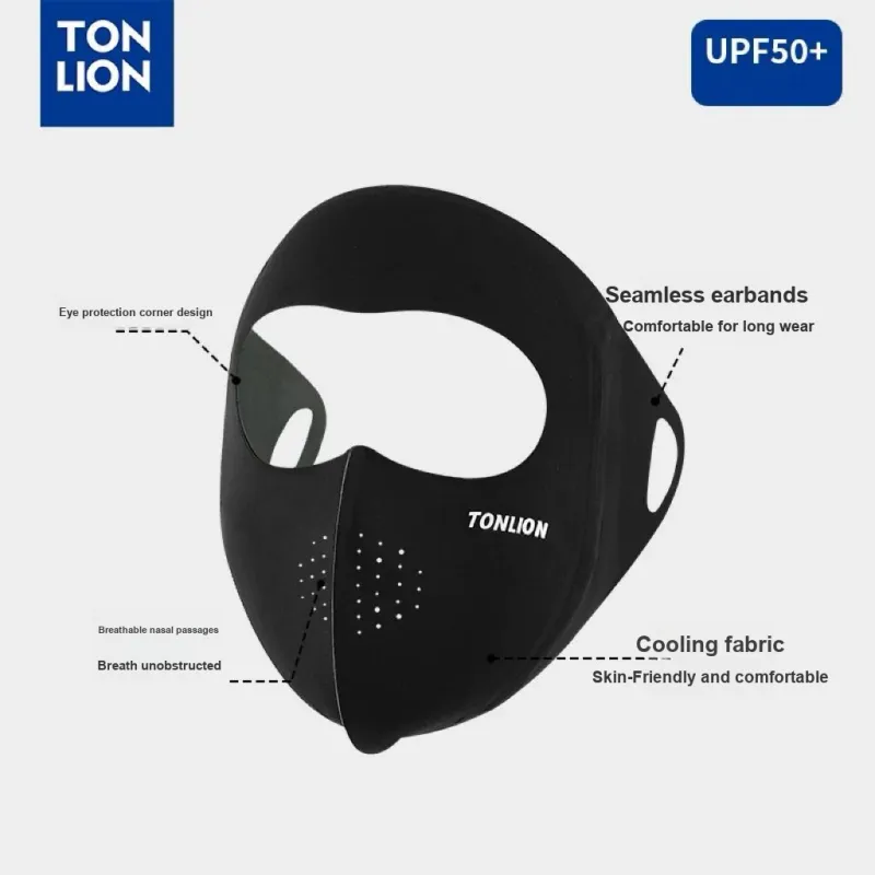 Tonlion Polyester Sun Protection Masks Unisex-3