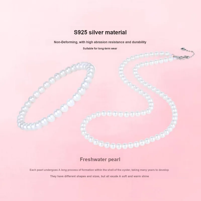 LAOMIAO Pearl Necklaces Women's-7