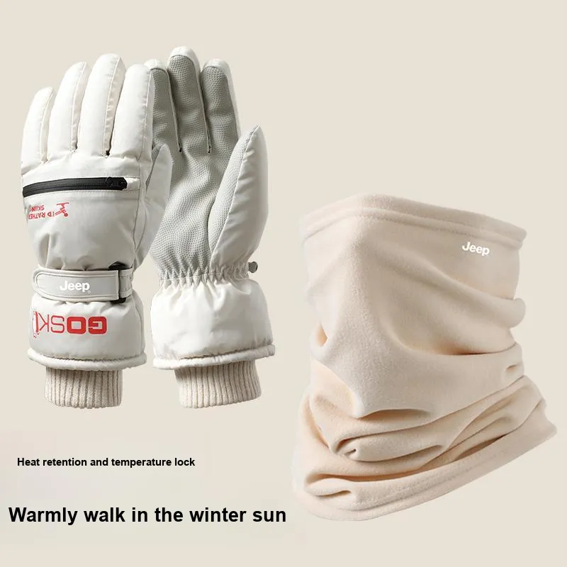Jeep Touchscreen Available Sports Gloves Men's-5