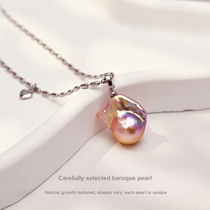 Mofei Pearl Necklaces Women's-3