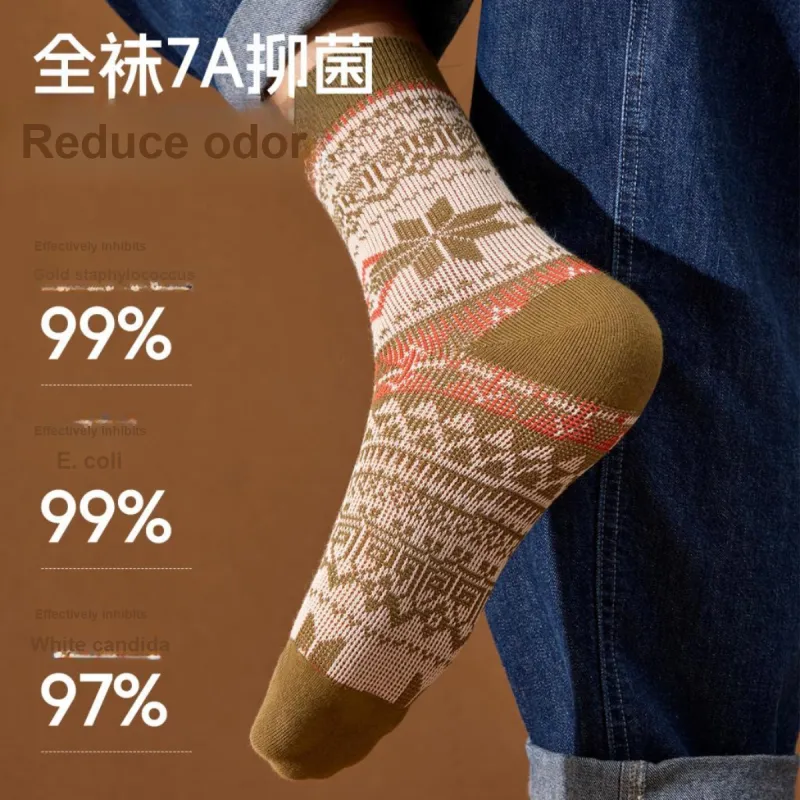 ZEROIN Mid Calf Socks Men's 4 Pack-18
