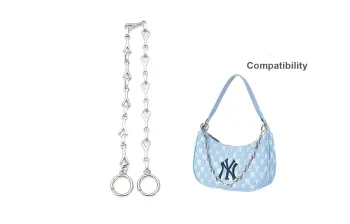 Lan Bao Fan Alloy Metal Trendy Bag Accessory Unisex Silver