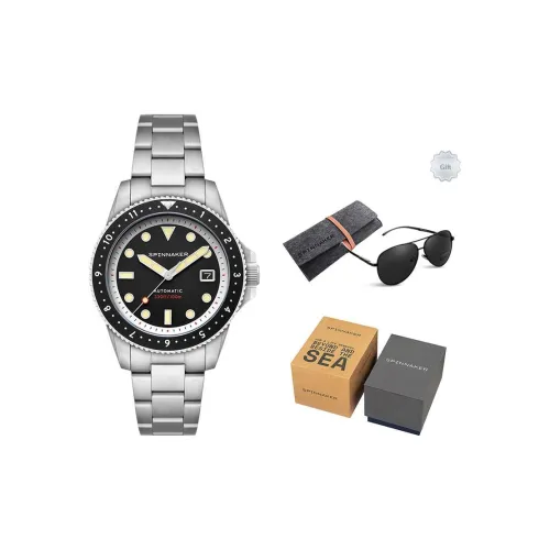 SPINNAKER CROFT Collection Мужские часы Автоматический механический механизм Черный циферблат Часы для мужчин