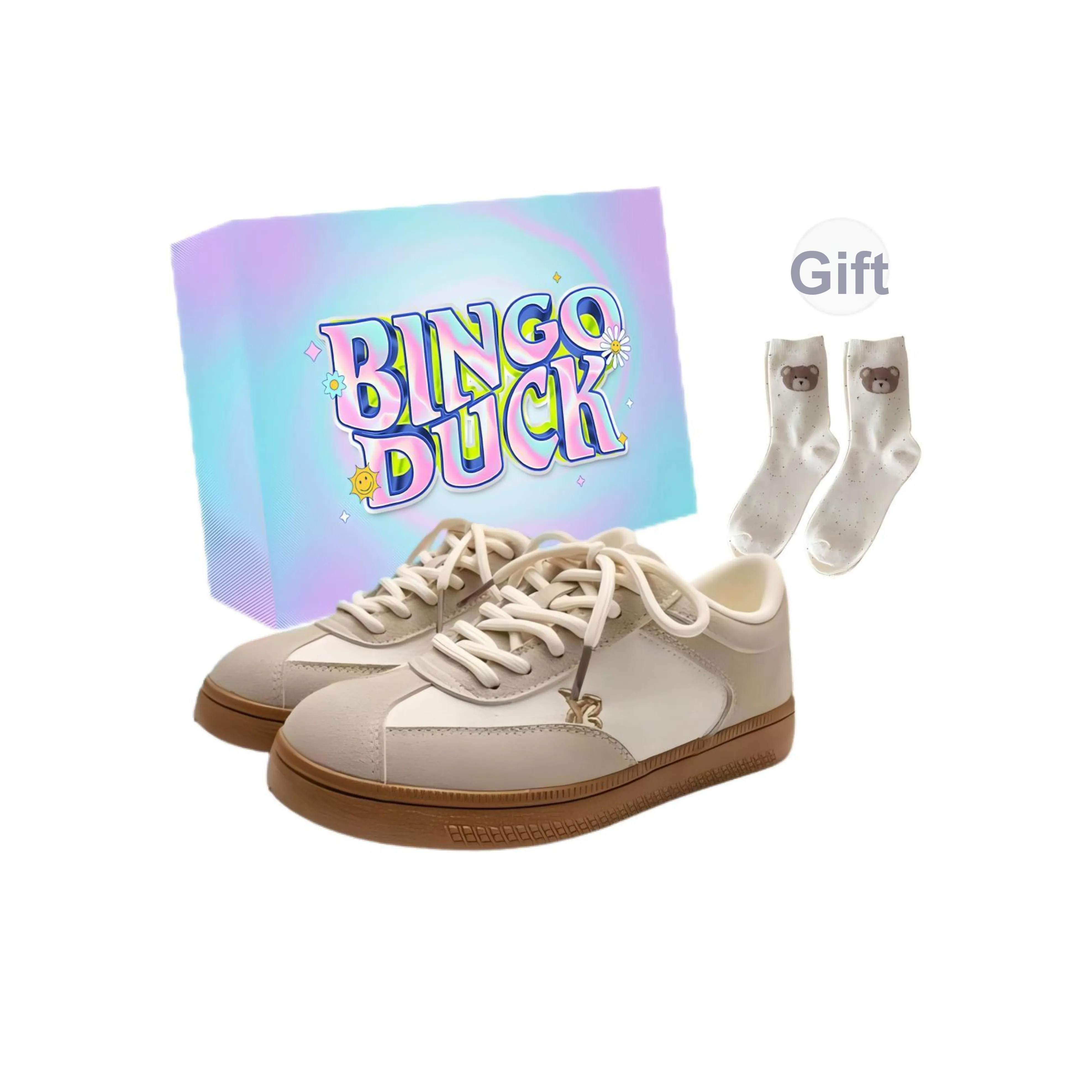 BINGO DUCK Скейтборд Кроссовки Женские