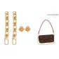 Extender Chain 15cm Door Hook 2 Pack[Crossbody Recommendation]+Abrasion-Resistant Buckle (Beeswax) Flower Design