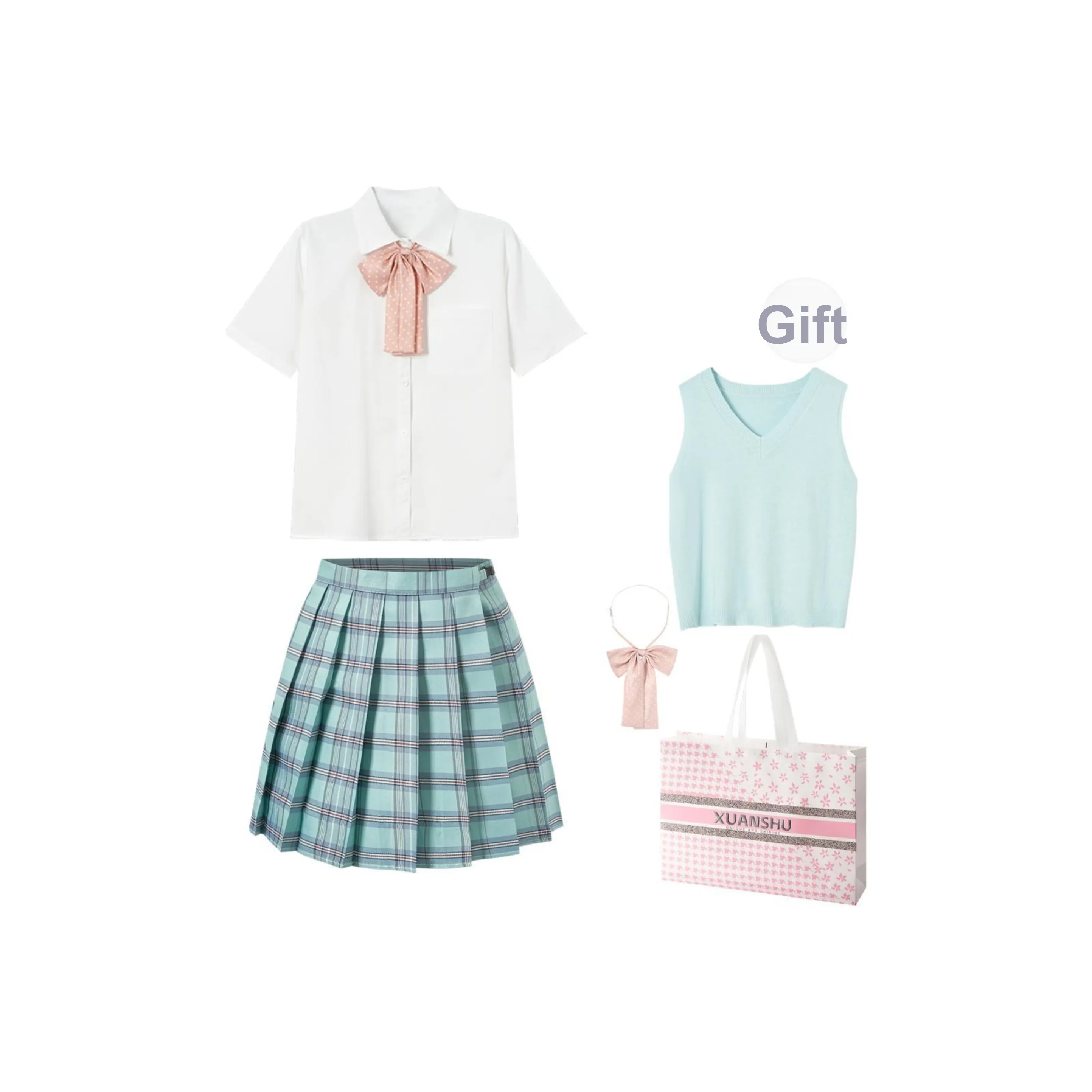 XUANSHU Женские Комплекты с Юбкой
