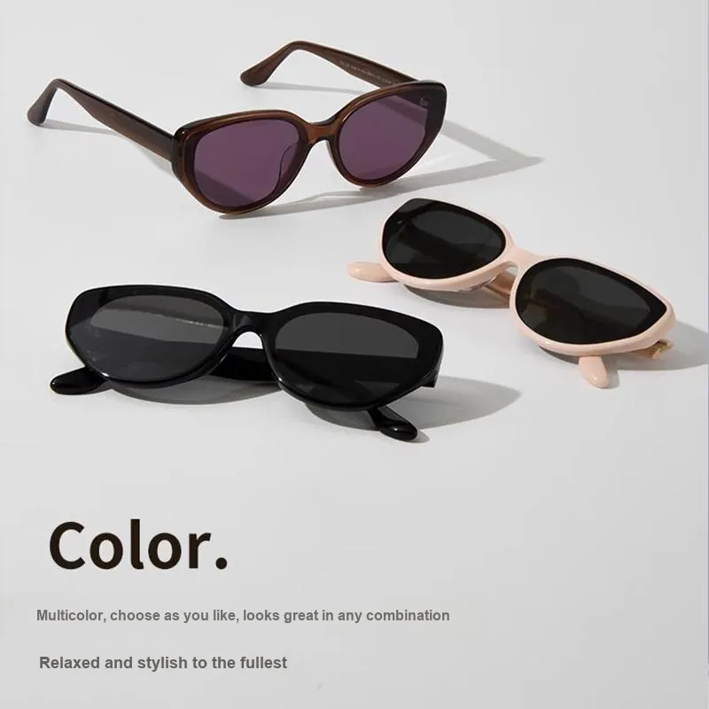 CHUANGGUO TR/Memory Plastic Cat Eye Sunglasses Women's-5