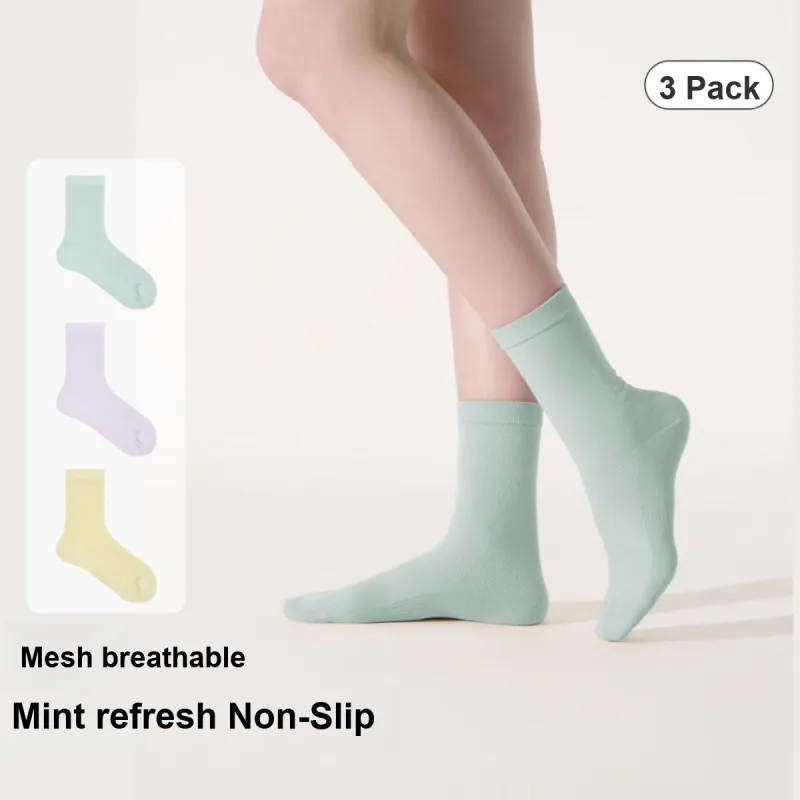 Ubras Comfort Socks Series Mid Calf Socks Women's 3 Pack-25