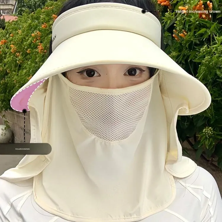 Yalu Polyamide Sun Protection Hats Unisex-4