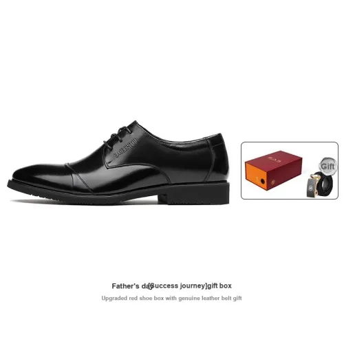 LAORENTOU Dress Shoes Men Low-Top