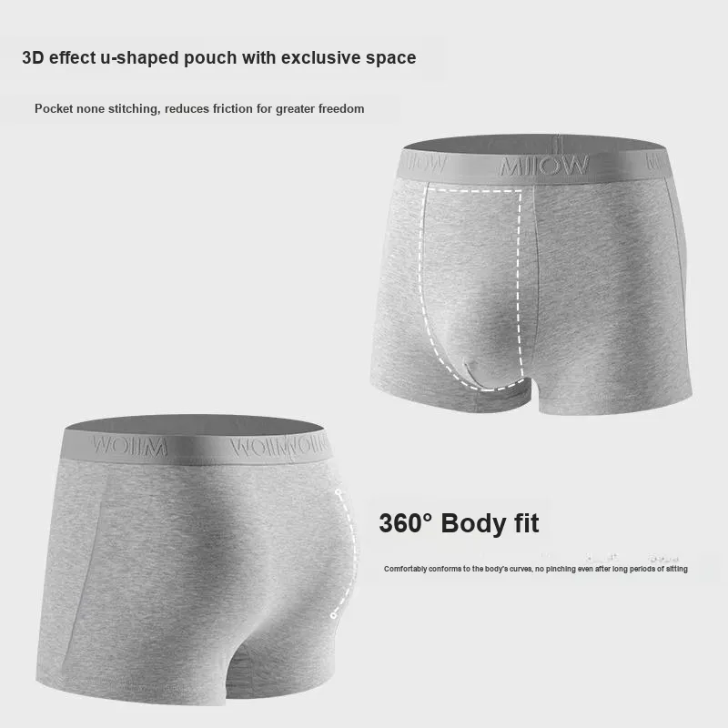 MIIOW Boxer Shorts Men's Combo Set-35
