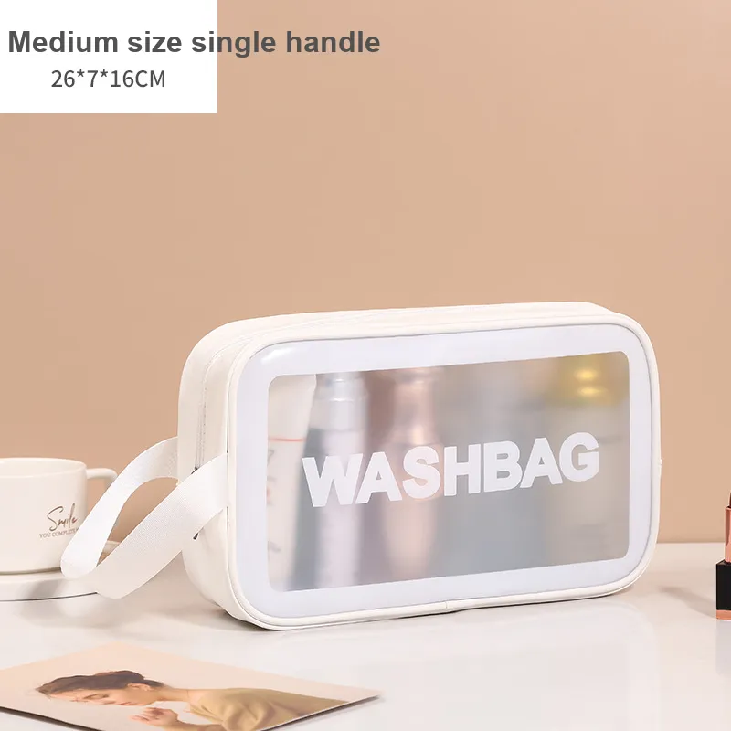 Love Of Wormwood Good Looking Matte Transparent Minimalist Style With Multiple Usages Makeup Bags-14