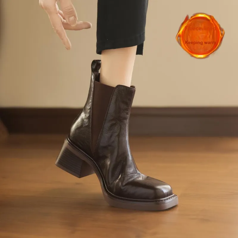 Safiya Short Chelsea Boots Women's-12