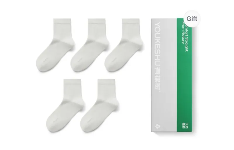 YOUKESHU Men Mid Calf Socks-15