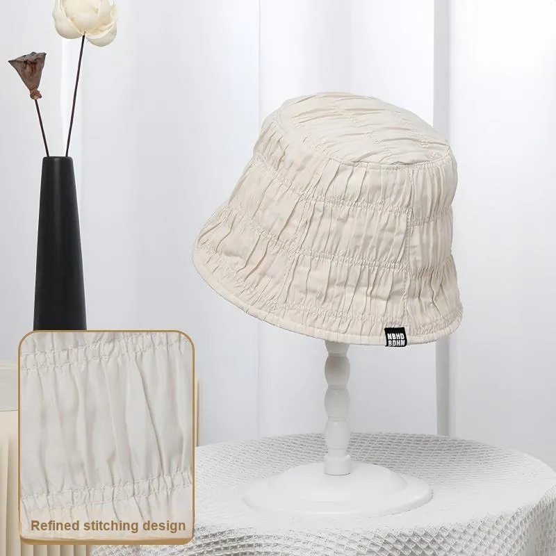 Yalu Polyester Bucket Hats Women's-3