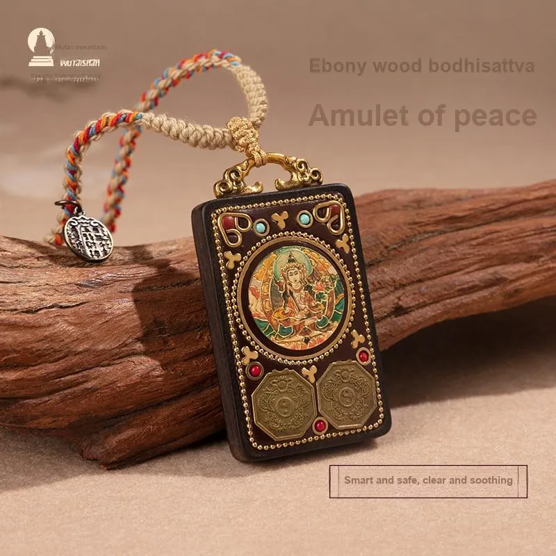 Mount Wutai Ebony Necklaces Unisex-2