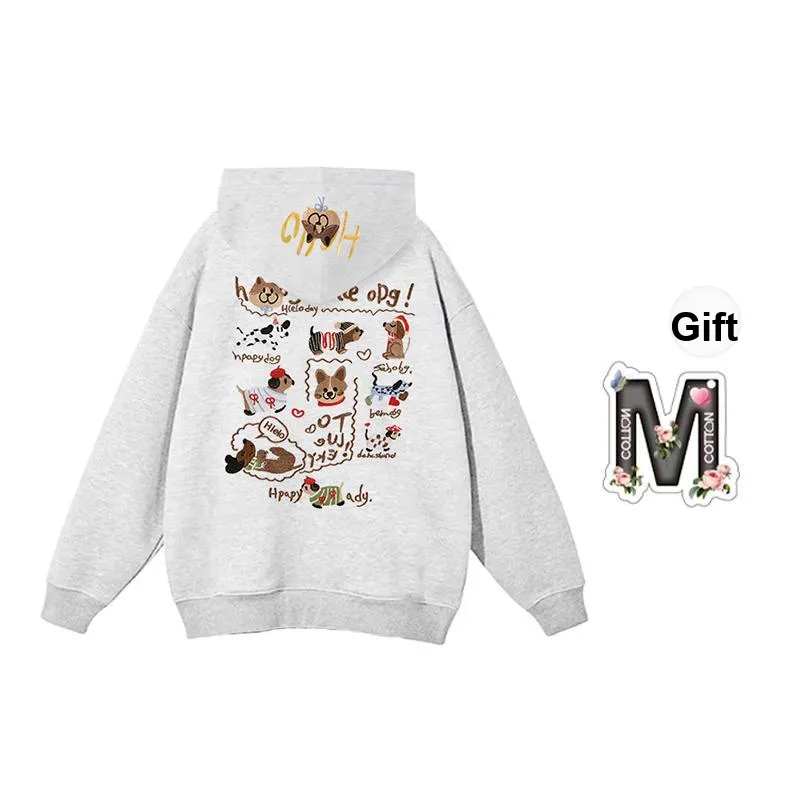 Cotton Shopping Sweatshirt Women's