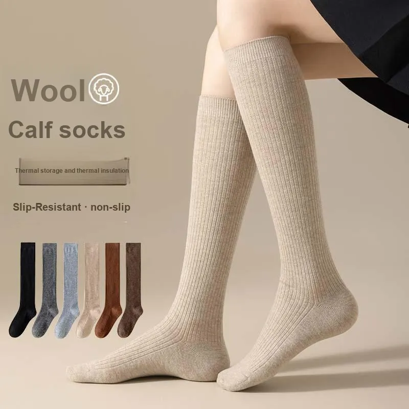 AOKANG Knee High Socks Women's Combo Set-12