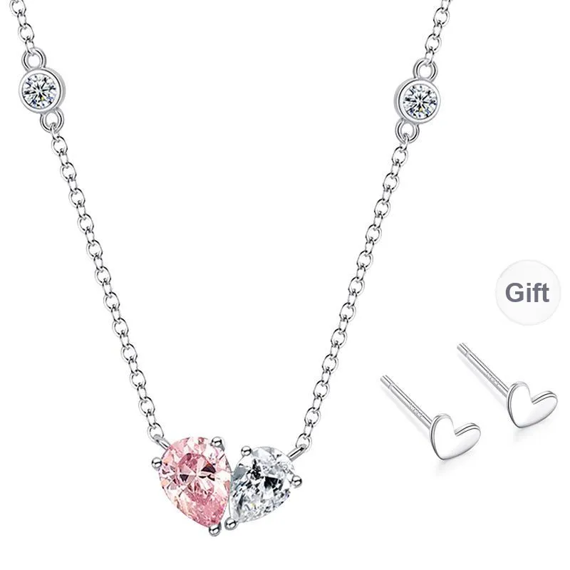 AFN 925 Sterling Silver Necklaces Women's-0