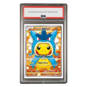 POKEMON XY PROMO Special Gift Card, Gyarados Pikachu XY P 151 PSA Japan Version Graded Cards