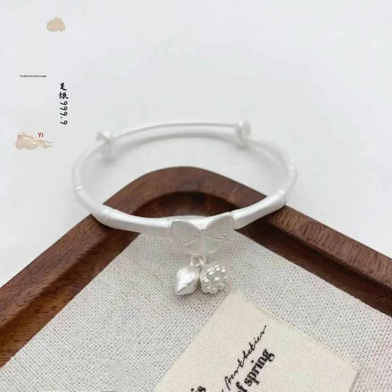 NSAOT 999 Fine Silver Bangles Women's-1