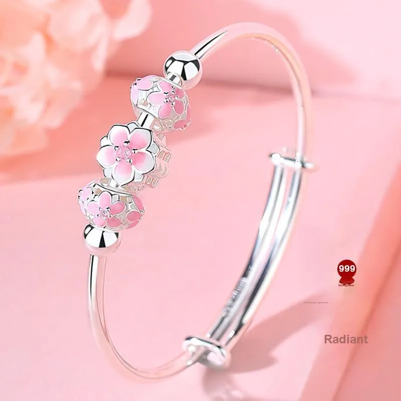 NSAOT 999 Fine Silver Bangles Kids'-1