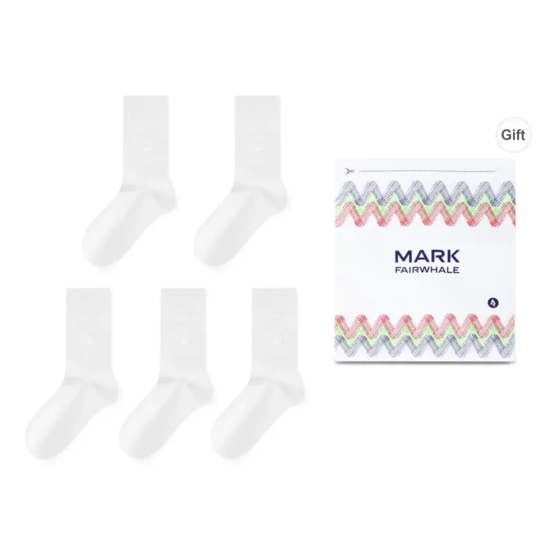 FAIRWHALE Knee High Socks Unisex Shopping Bag 5 Pack-20