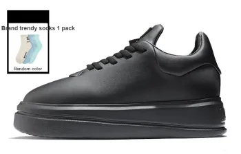 NORVINCY Stylish Skateboarding Shoes Unisex Black