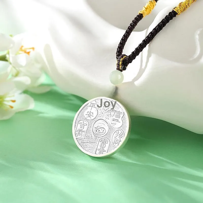 CENTURY&KINDLE 999 Fine Silver Sterling Silver Necklaces Unisex-3
