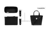 [Black Exclusive]Black Felt Liner+Black Abrasion-Resistant Buckle * Gold Protective Ring