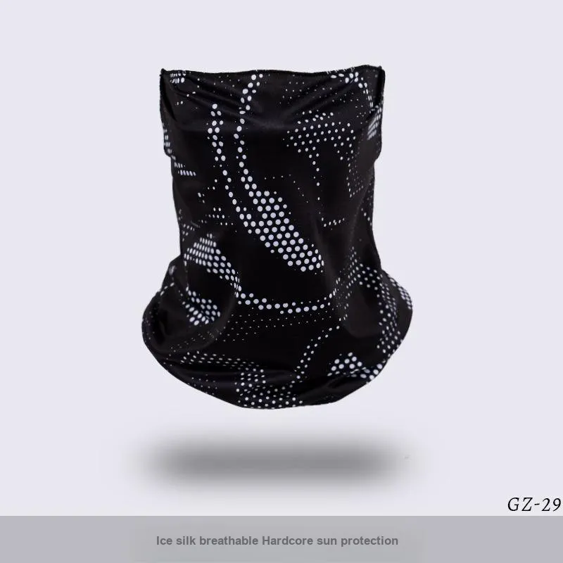 Cool Riding Treasure Riding Equipment Cycling Face Mask Outdoor Unisex Ice Silk-26