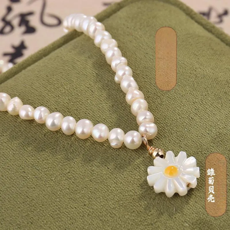 Taste The Color Pearl Necklaces Women's-1