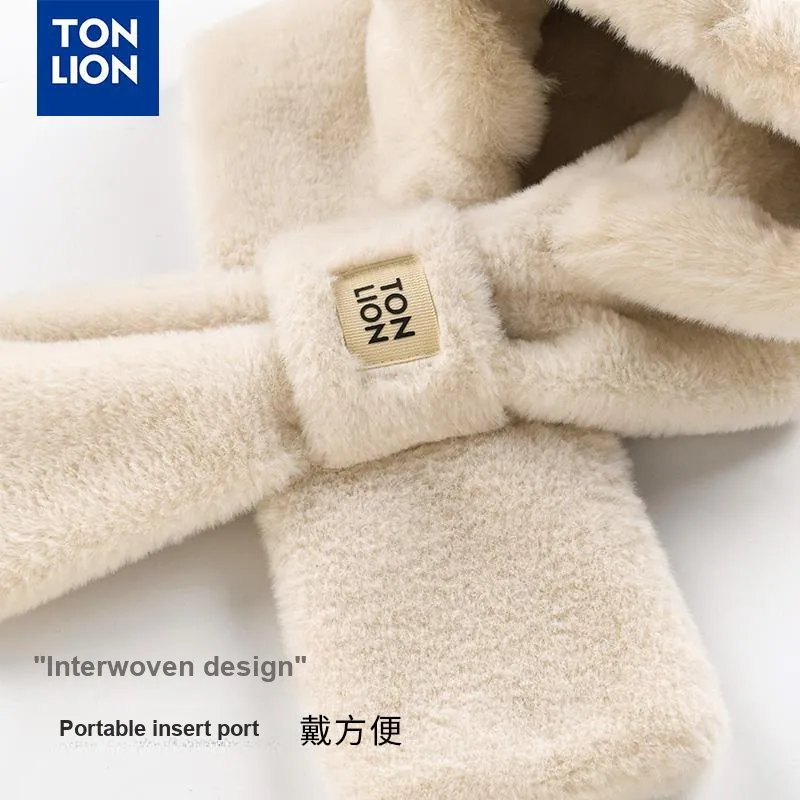 Tonlion Polyester Hoods & Plush Hats Unisex-4