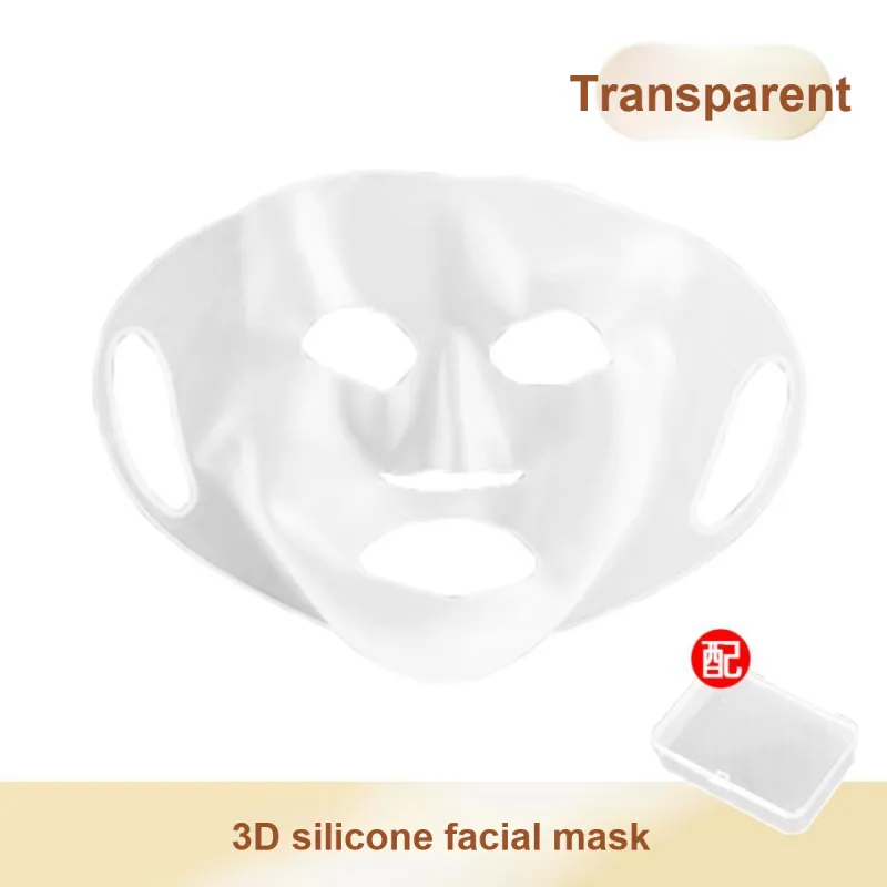 LMLTOP Thermal Therapy Facial Masks With Steam Facial Towels For Beauty Silicone Facial Mask-8