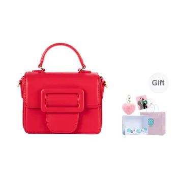 MERIMIES Pure Vegan Eco-Friendly Leather Ice Cream Small Square Bag Handbag Crossbody Bag Small Size Unisex Multicolor