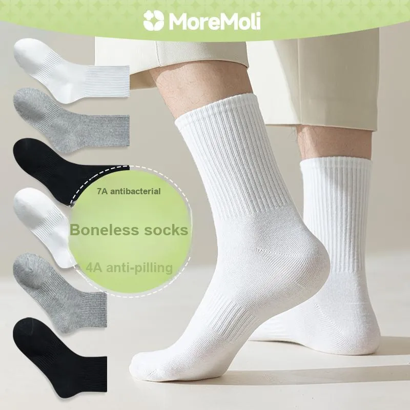 Moremoli Mid Calf Socks Men's 4 Pack-9